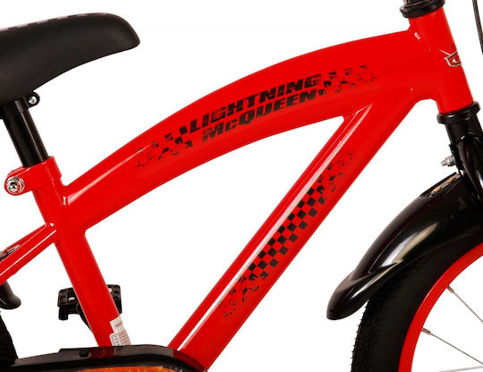 Disney Cars 16" Детски Велосипед BMX Червен