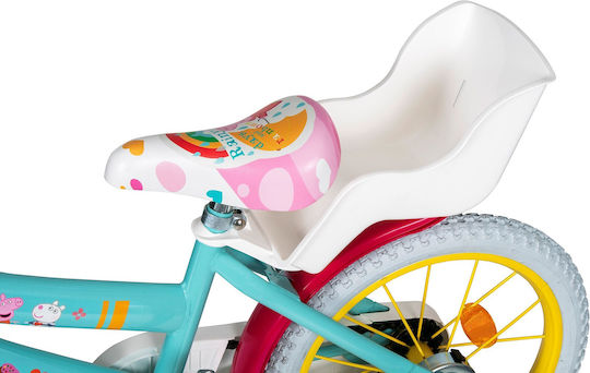 Toimsa Peppa Pig 16" Bicicletă pentru copii de Oras Verde