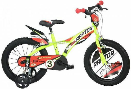 Dino Bikes Raptor 16" Παιδικό Ποδήλατo BMX Πορτοκαλί
