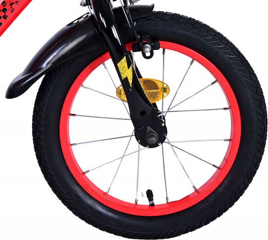Disney 14" Bicicletă pentru copii BMX Roșu