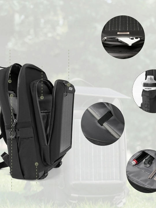 Rockbros Fahrradtasche Rucksack Schwarz