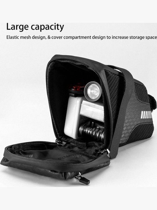 Rockbros Satteltaschen Fahrrad Schwarz