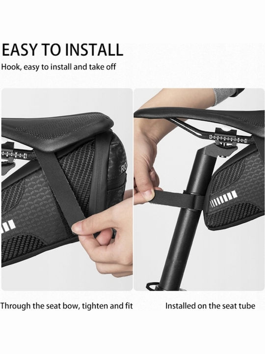 Rockbros Satteltaschen Fahrrad Schwarz