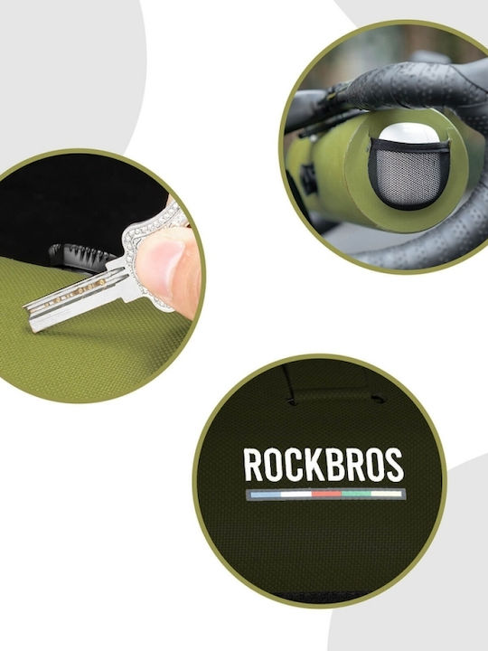 Rockbros Road To Sky Bicycle Handlebar Bag 2lt Green