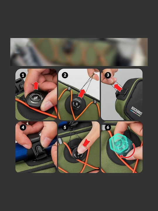 Rockbros Road To Sky Frame Bag Bicycle Bag 2L Green