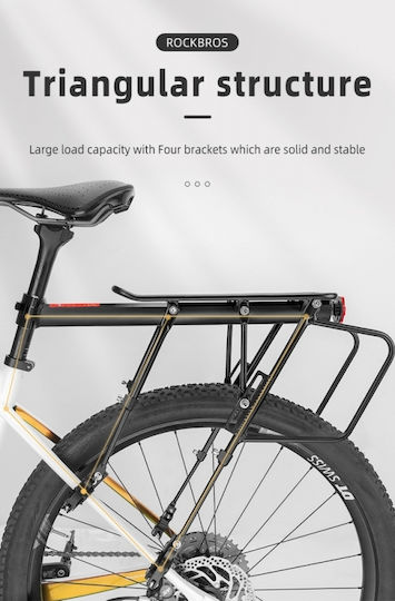 Rockbros 33210004001 Bicycle Rack Shelf Black 5907769313592