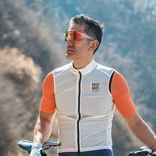Rockbros Fahrradbrillen Mit Weißem Rahmen Und Photochrom Linsen