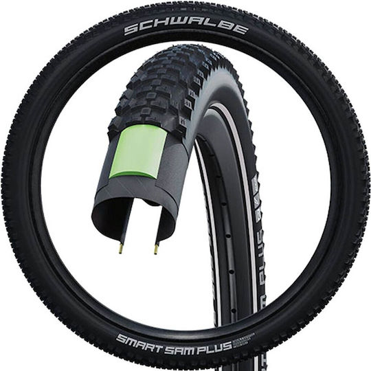Schwalbe Smart Sam Plus Cauciuc Bicicletă 29" x 2.1" Cablat