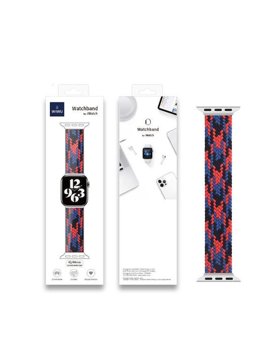 Wiwu Braided Armband Mehrfarbig (Apple Watch 44/45/46mm/Ultra 49mm)