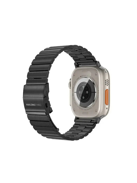 AmazingThing 42 44 Curea Gri Apple Watch 44/45/46mm/Ultra 49mm