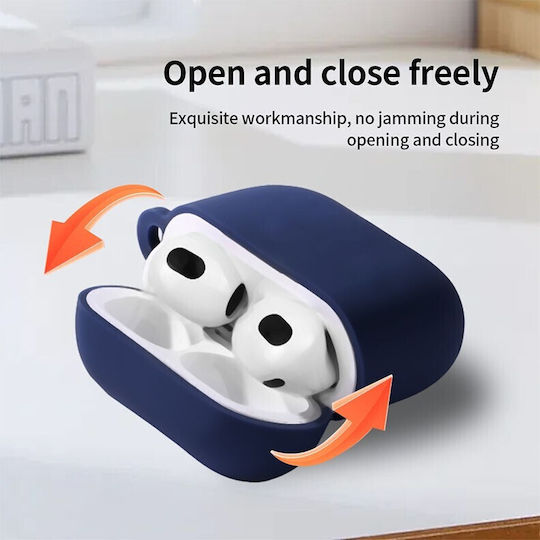 SSCase Light Blue Silicone Case for Apple AirPods 4