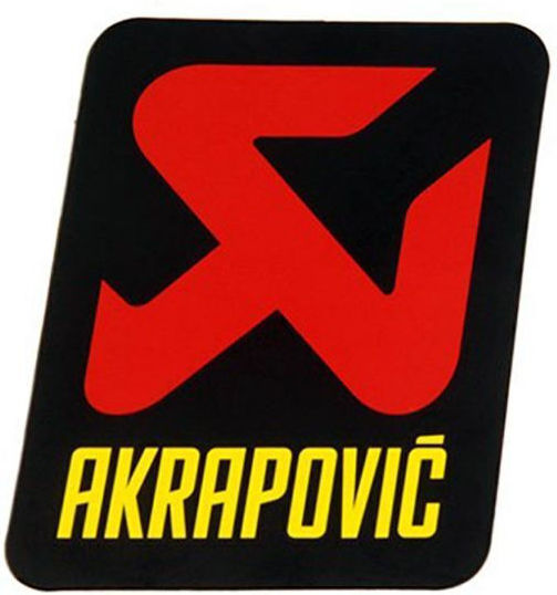 Akrapovic Dekorative Aufkleber Schwarz