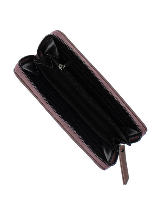Große Damenbrieftasche Lila