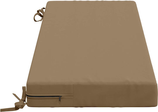vidaXL Bench Cushion for Pallet Soest Taupe 40x110cm