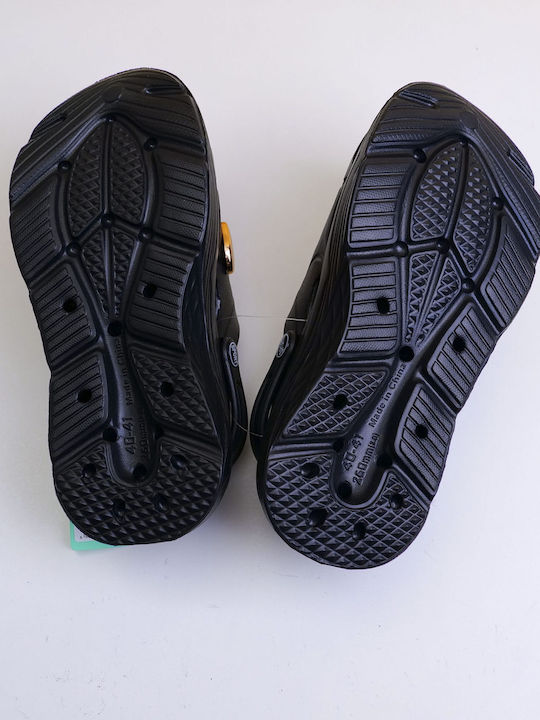 Damentag Holzschuhe in Schwarz