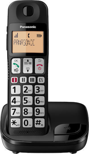 Panasonic KX-TGE310 Ασύρματο Τηλέφωνο Μαύρο