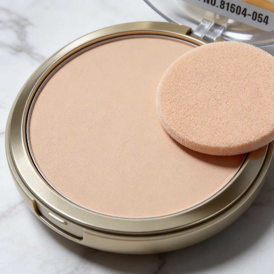 Pudră de colagen cu oglindă și burete inclus Kiss Beauty 19 g
