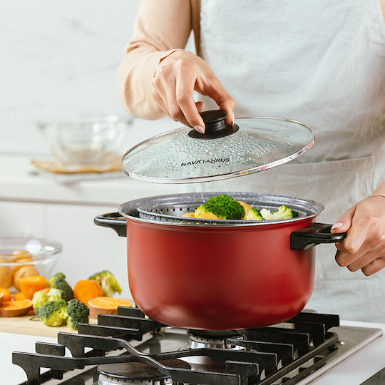 Nava Taurus Cook Master Σετ Μαγειρικά Σκεύη με Αντικολλητική Επίστρωση 3 τεμαχιών