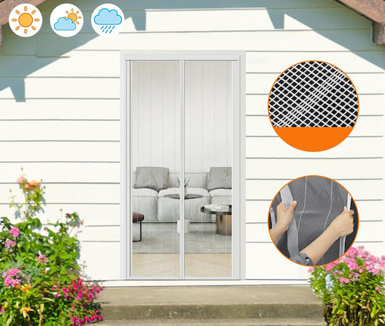 Pet Friendly Σίτα Πόρτας με Μαγνητικό Κούμπωμα 220x95cm Pet Friendly Σίτα Πόρτας με Μαγνητικό Κούμπωμα 220x95cm