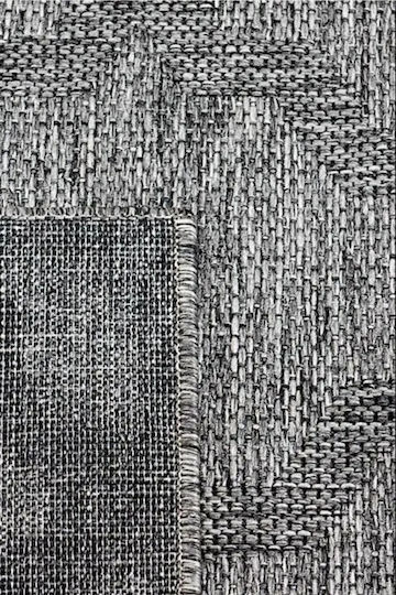 Covor De Exterior Rectangular Gri 80x140cm
