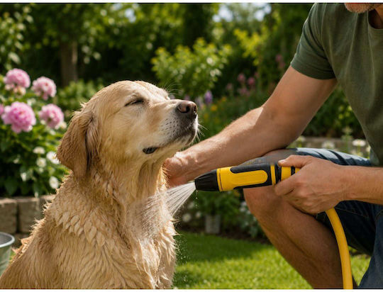 Garden Water Launcher Adjustable Flow Quick Connectors