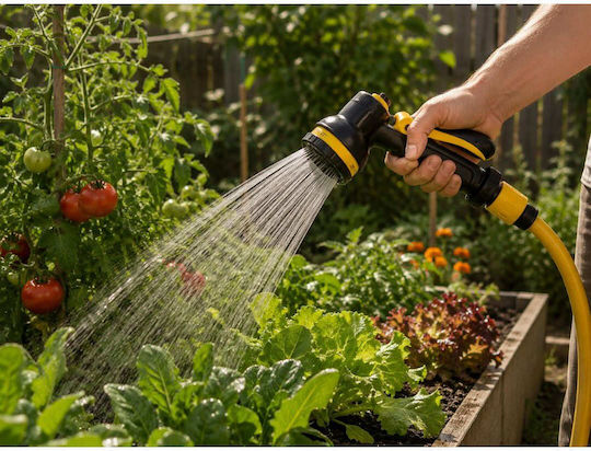 Wasserpistole Gartenschlauchdüsen 10 Einstellmöglichkeiten Verbindung
