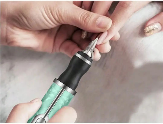 Verk Group Nagelbohrer Batterie Grüner