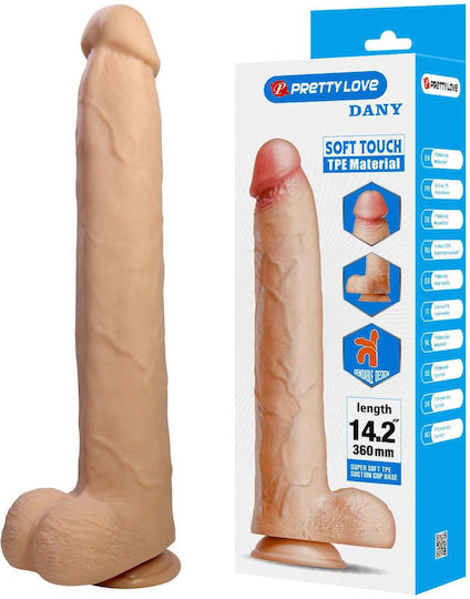 Pretty Love Realistic Dildo With Suction Cup