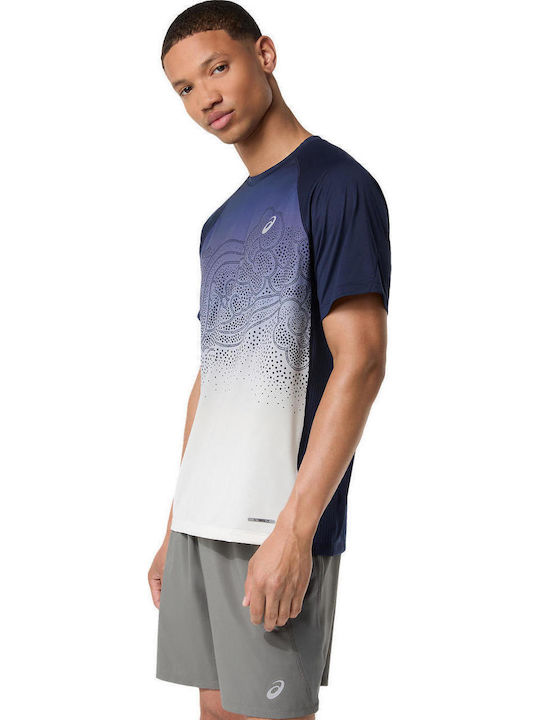 ASICS Road T-shirt Nvy ASICS Road T-shirt Nvy