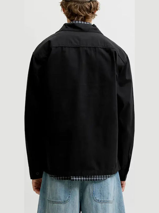 Jack & Jones Overshirt Regular Fit Negru Jack & Jones Overshirt Regular Fit Negru