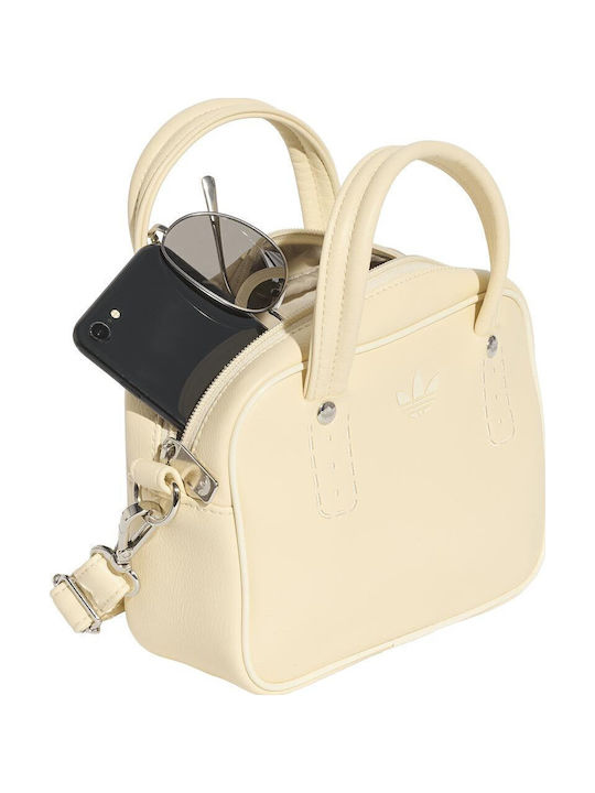 Damen Schultertasche Beige