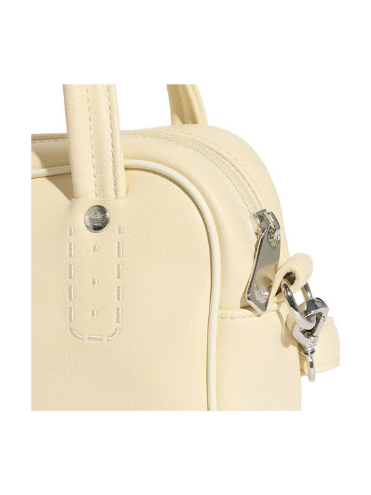 Damen Schultertasche Beige