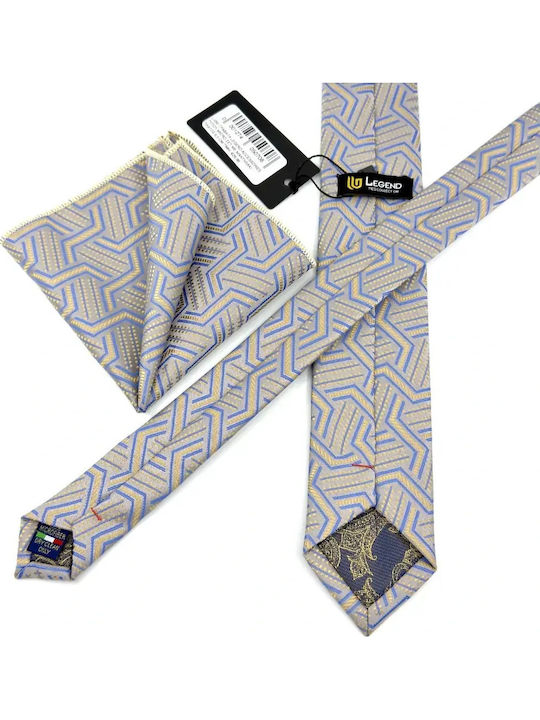 Legend Accessories Legend Accessories Herren Krawatten Set in Grau Farbe