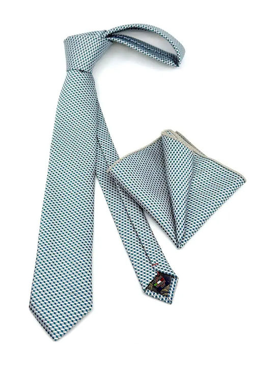 Legend Accessories Men's Tie Set in Light Blue Colour