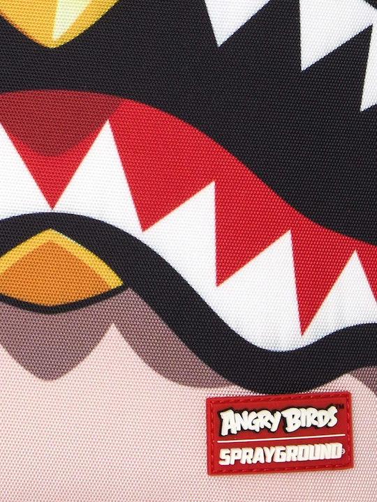 Sprayground Rucsac Școlar De Spate Pentru Gimnaziu - Liceu Angry Birds Sharkmouth Mini Dlx