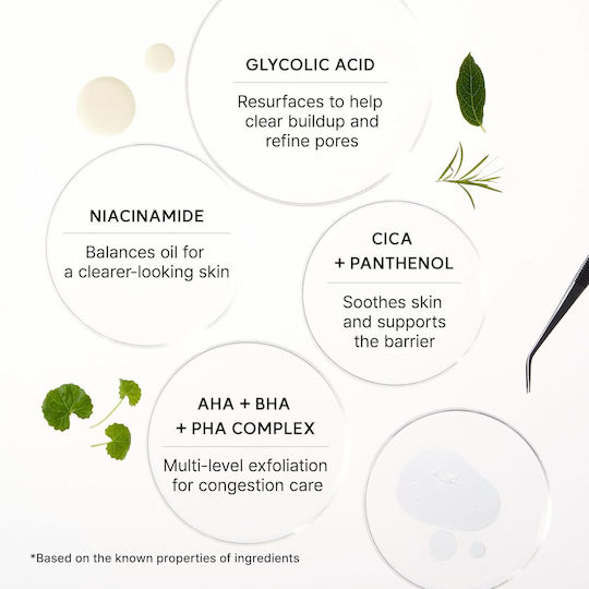 Arencia Eraser Shot Glycolic Acid Booster Light Face Cream for Blemishes with Niacinamide & AHA 30ml