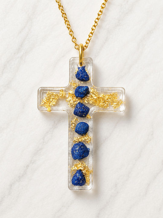 Elle Stahlkreuz mit Kette