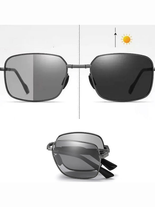 Sharks Bay Clothing Ochelari De Soare Pentru Bărbați Cu Culoare Gri Și Lentile Polarized SUNSB006G