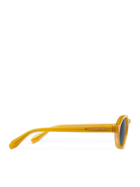 Meller Kali Unisex Ochelari De Soare Cu Ramă Galbenă Din Plastic Și Lentilă Neagră KL-AMBCAR