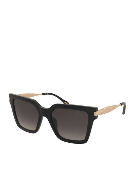 Just Cavalli Unisex Ochelari De Soare Cu Ramă Neagră Din Plastic Și Lentile Gri JC201 0700