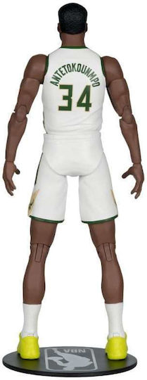 Figurină De Acțiune Giannis Antetokounmpo Milwaukee Bucks 15cm