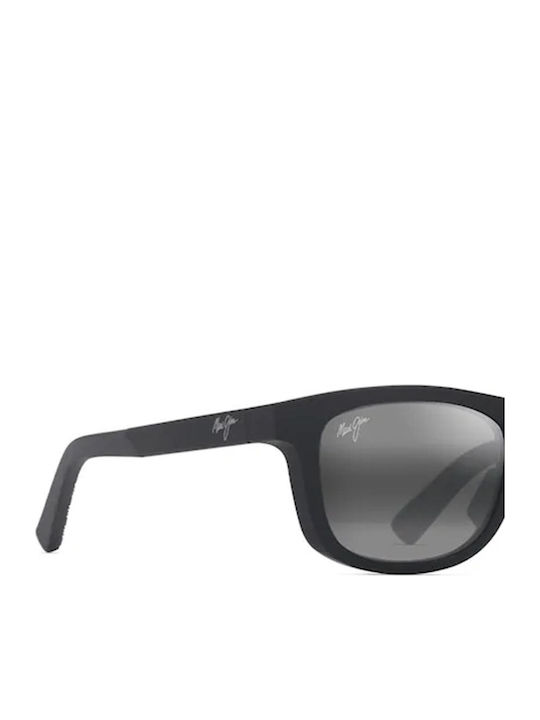 Maui Jim Unisex Ochelari de soare cu Negru Cadru și Negru Lentilă ALIALI-342-02-MJ0342S-001