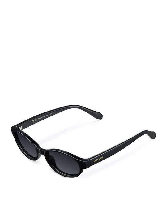 Meller Luma Unisex Ochelari De Soare Cu Ramă Neagră Din Plastic Și Lentile Polarized Negre IN-TUTCAR