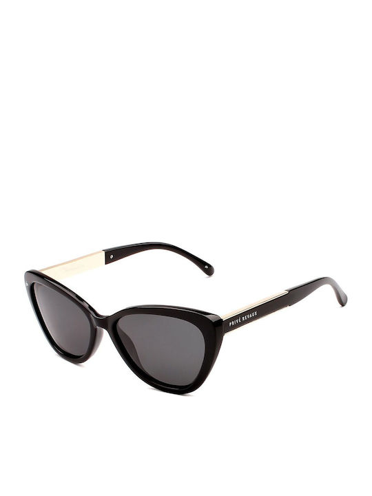 Prive Revaux Hepburn Sunglasses Μαύρα with Mixed Frame & Black Lens Prive Revaux Hepburn Sunglasses Μαύρα with Mixed Frame & Black Lens