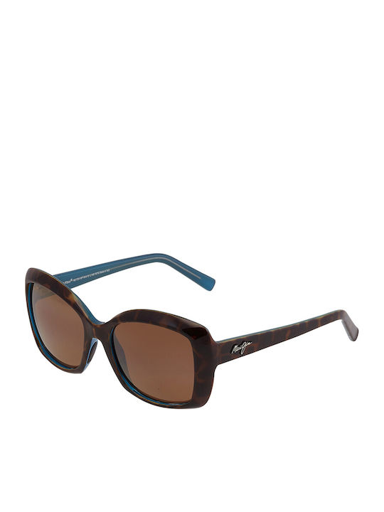 Maui Jim Orchid Polarized Ochelari De Soare Pentru Femei Cu Ramă Maro Din Plastic Și Lentile Maro Polarized