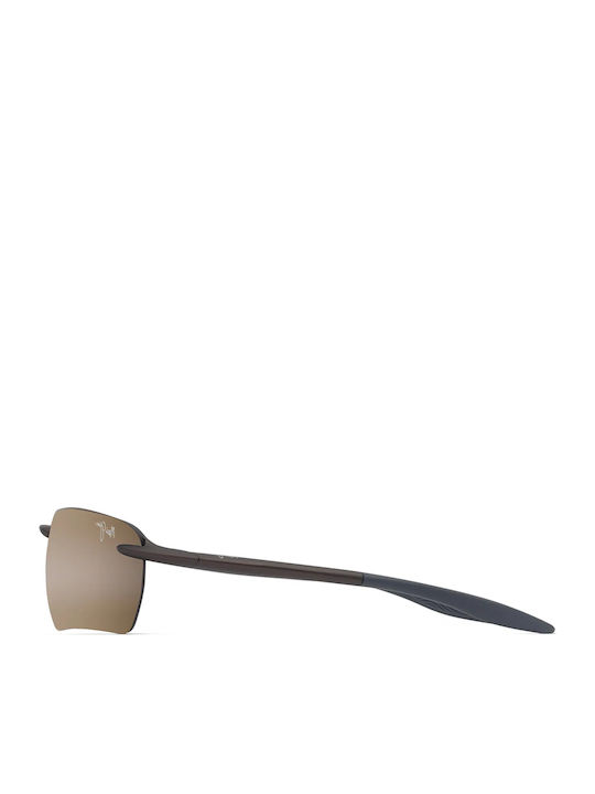 Maui Jim Ho'okipa Унисекс Слънчеви Очила с Кафява Рамка и Кафяви Стъкла
