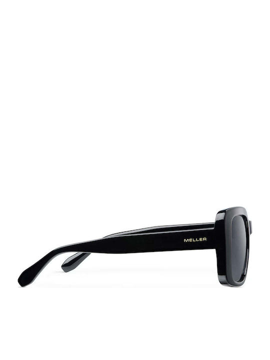 Meller Luma Unisex Ochelari De Soare Cu Culoare Full Face Negru Și Culoare Negru Polarized