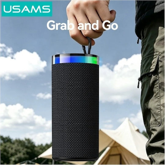 Usams YX018 Bluetooth колона 10W с време на работа до 4 часа Черна