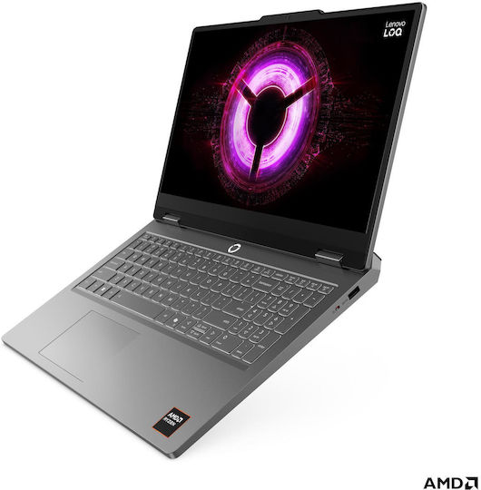 Lenovo Loq Essential 15ARP11 15.6" IPS FHD 144Hz Ryzen 5-150 16GB 512GB SSD GeForce RTX 5050 Windows 11 Home With 65W Charger Luna Grey US Keyboard
