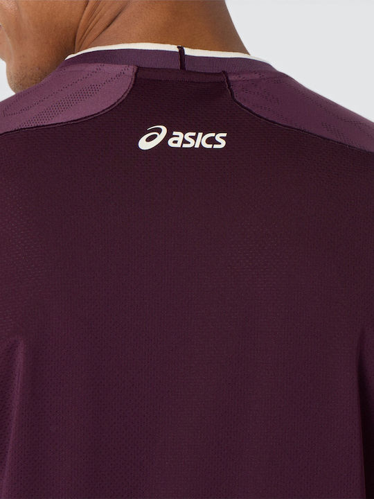ASICS 2041A419-500 Ανδρική Μπλούζα Μωβ